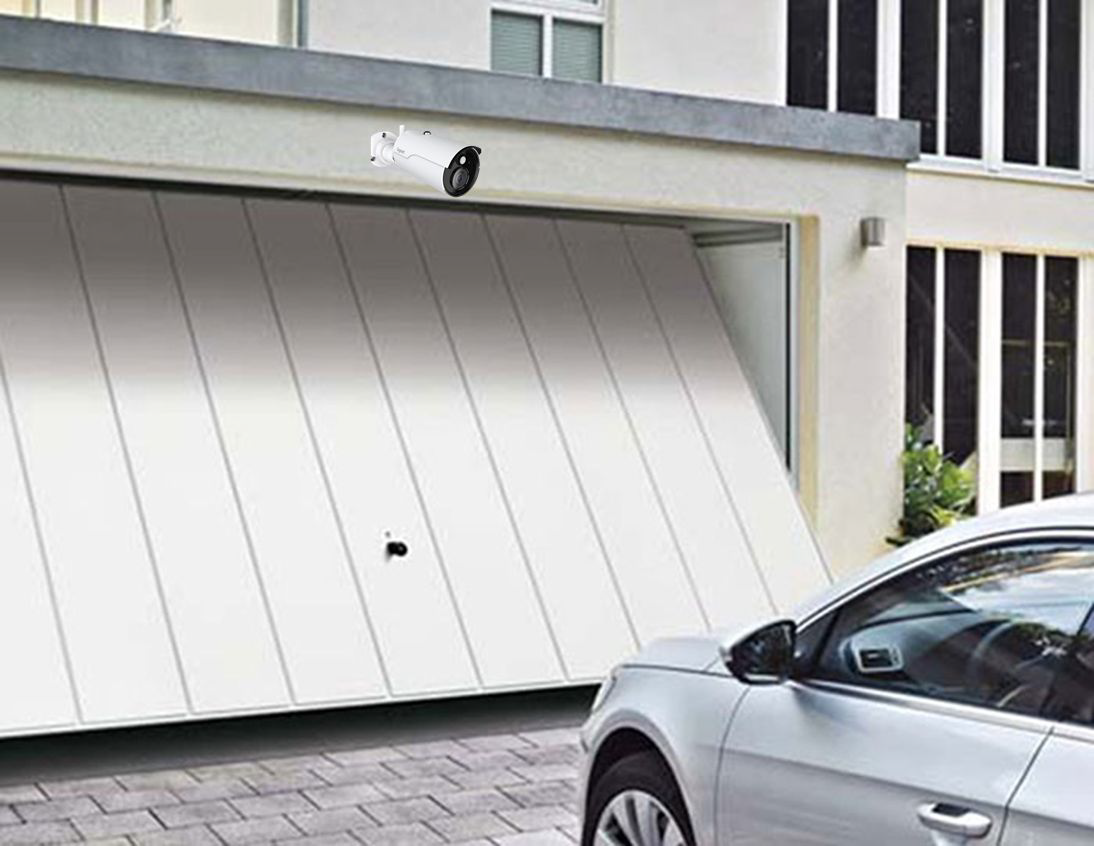 Garage with camera
